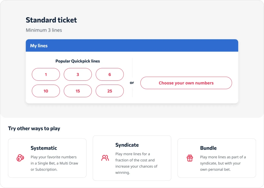 Buy Lottery Tickets in Seconds Buy Lottery Tickets in Seconds