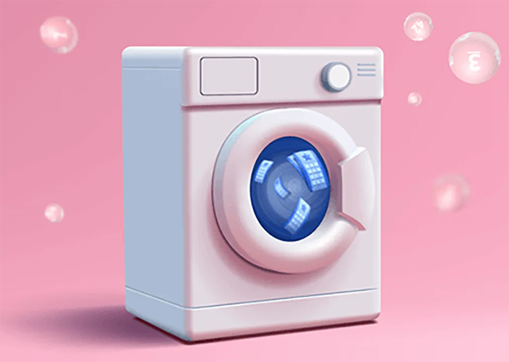 Ticket in Washing Machine